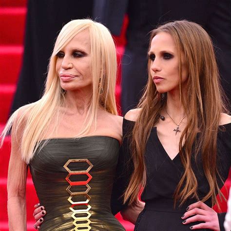 donatella versace anorexia|Allegra Versace .